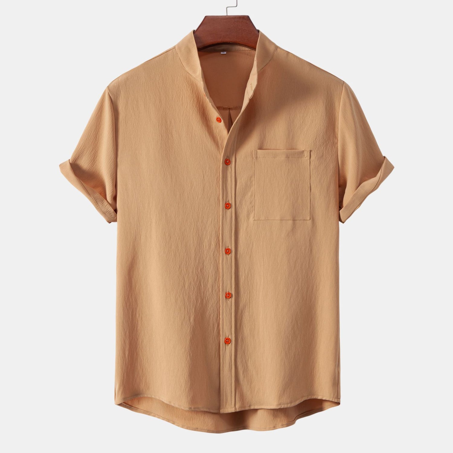 Stand Collar Cardigan Men&