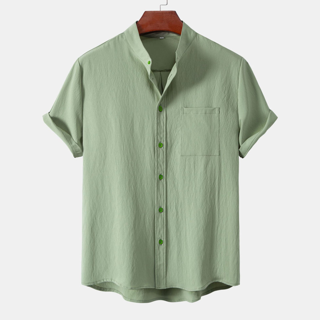 Stand Collar Cardigan Men&