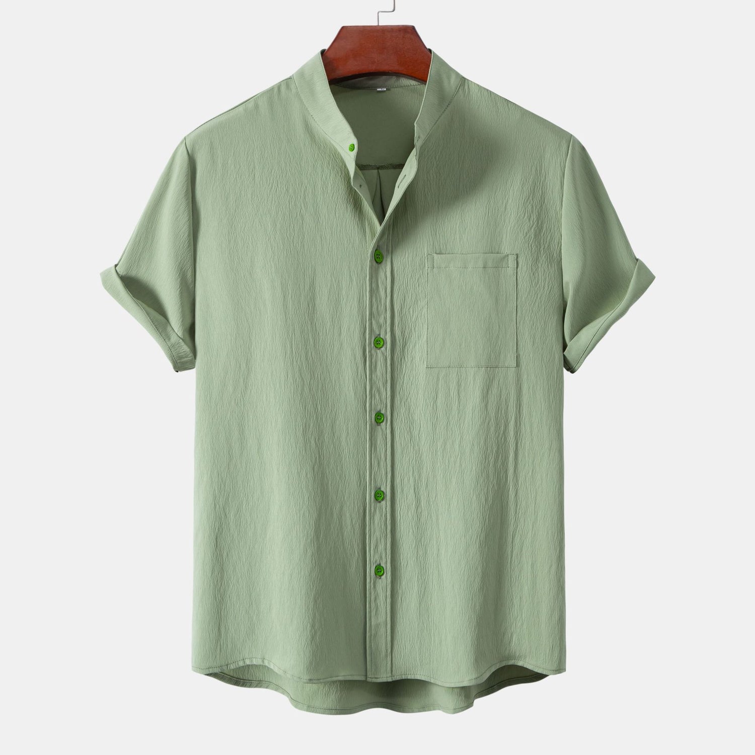 Stand Collar Cardigan Men&