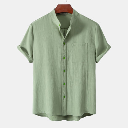 Stand Collar Cardigan Men&